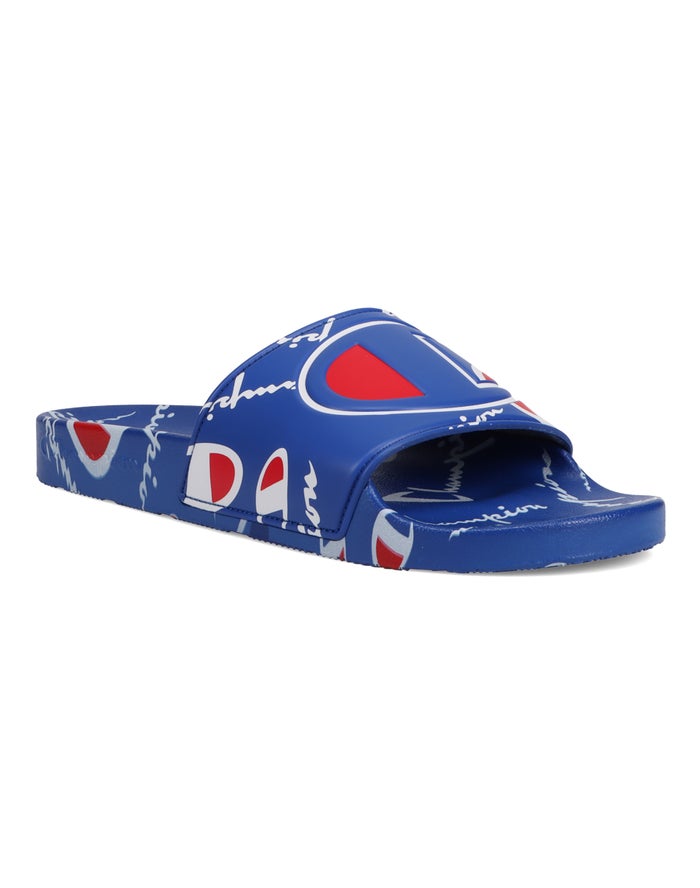 Champion Badslippers Heren - Blauw - Ipo ( 923864-MEP )